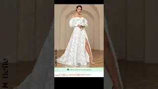 Vestidos de novia bonitos y econ&oacute;micos de Shein #vestidodenovia #shein #ropadeshein #novia #bodas