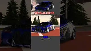 Rebuilding a Bmw M4 After a Crash #carparkingmultiplayer