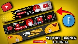YoutubeYoutube banner kaise banaye | New Banner Design🔥 | youtube channel banner kaise banaye