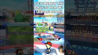 Стив, неужели так легко убить Зеро? #ssbu #shorts #fyp #viral #smashbros
