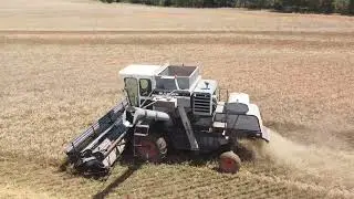 Harper, Kansas Wheat Harvest 2023 - Drone Footage
