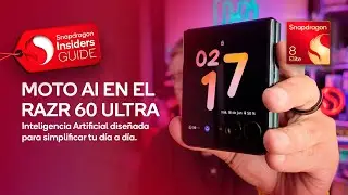 &iexcl;Conoce junto a @&zwnj;benjaortega el potencial del Motorola Razr 60 Ultra y su Moto AI! 🚀