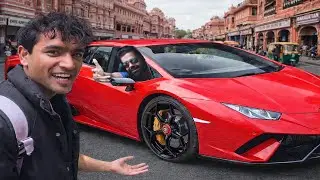 Asking Rich People for a Ride in their Car!