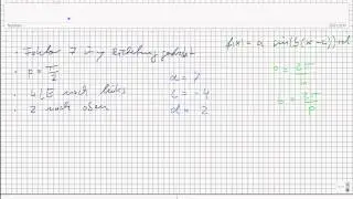 4.2.06 Sinusfunktion mit Randbedingungen aufstellen