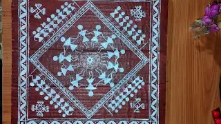 Warli Painting || Warli Art 🎨||वारली चित्रकला# ‪@ The_artFacts