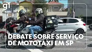 Jornal Hoje: O debate sobre o serviço de mototáxi após morte de passageira em SP #g1