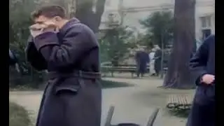 WW1 Soldier experiencing shell shock (PTSD) when shown part of his uniform.