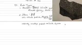 Petrology: Metamorphic Zones 2