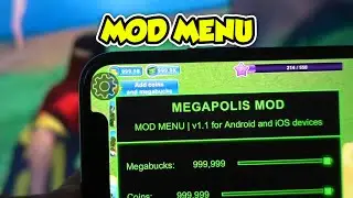 Get Unlimited Megabucks and Coins in Megapolis Hack for iOS and Android