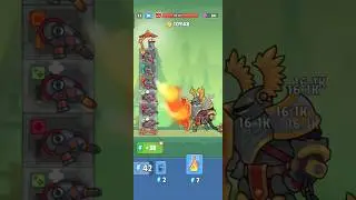 TDS - Tower Destiny Survive GAMEPLAY FLAME THROWER ONLY #tds