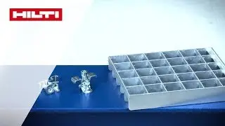 ANLEITUNG zur Montage mit der HILTI X-GR Gitterrostbefestigung