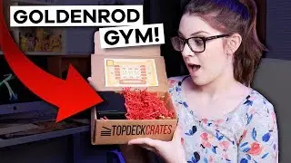 WE GOT THE PLAIN BADGE! Top Deck Crates Pokemon TCG Subscription Box | Goldenrod Gym