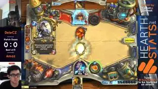 DaleCZ vs Team Archon Amaz | Quarterfinal 4 | HearthStats Champions League Season 1