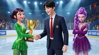 Jinu Rescues Zoey from Technical Problem at Figure Skating Competition || KPOP DEMON HUNTERS