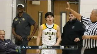FBCA Boys Basketball Senior Night Highlights