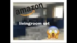 UNBOXING AND FIRST IMPRESSION OF MY AMAZON SOFA SET | LANDE MARC #landemarc #sofa #amazon