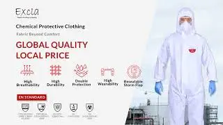 The High comfortability and Durable Chemical Protective Clothing