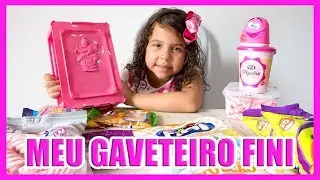 MEU GAVETEIRO FINI - EXPERIMENTANDO DOCES DA FINI RAROS - LUMINÁRIA FINI