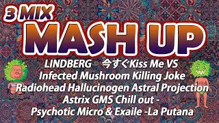 [MASH UP]Awakening Cosmic Dance: LINDBERG vs. Psychedelic Trance Masters Mashup
