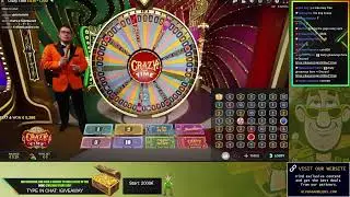 Crazy Time, Cash or Crash, Monopoly & Sweet Bonanza CandyLand Live Show