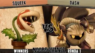 Noobs Chance SSBU 14° - Squeek (P.Piraña) vs Dash (M.Knight/Pikachu)