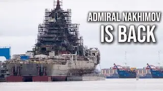 Russia Just Re-floated the World&rsquo;s Largest Combat Ship After a 26 Year Deep Refurbishment