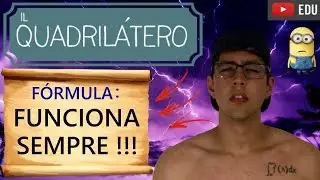 EXISTE FÓRMULA PARA ÁREA DE UM QUADRILÁTERO QUALQUER ?? (Fórmula de Bretschneider) - Matemática
