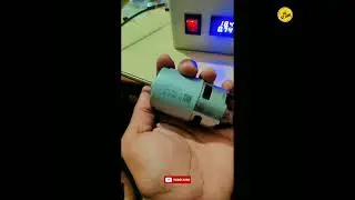 Orginal Duble bearing 775 DC motor speed test 🔥⚡#3dmetalpump #solarpump #775dcmotor 