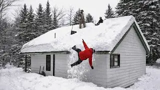 Extreme Snow Removal Fails &ndash; Roof Collapses & Out-of-Control Plows