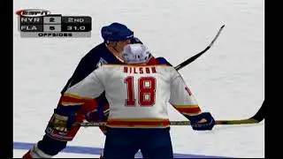 NHL 2K3 Season mode - New York Rangers vs Florida Panthers