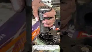 Engine Valve Spring Repair Process | Mechanical Restoration & Productivity Boost