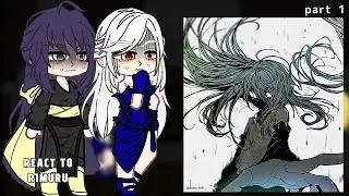 SSS Class Suicide Hunter React To Rimuru Tempest | part 1 | gacha reaction |