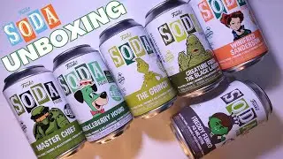 I got a CHASE! - MORE Funko Sodas Unboxing but this time it's Green! | ASMR