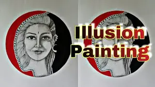 Illusion Painting | Shlok ashu | stripling work | stripling drawing