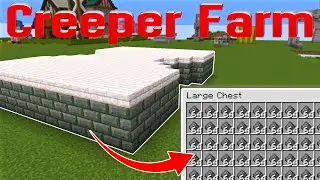How to build infinite gunpowder farm in minecraft