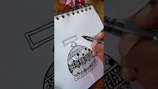 Simple mandala art🦚 #mandala #art #traditional
