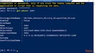 Learning PowerShell 6 : Active Directory Administration with PowerShell | packtpub.com