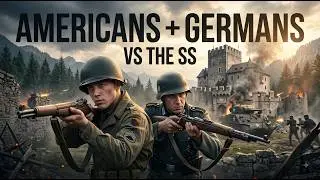Americans & Germans Fought Together Against the SS | Castle Itter, 1945