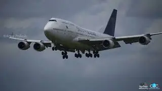 Boeing 747 At Kochi - Landing, Taxi & Take-Off | The QUEEN Of The Skies At QUEEN Of The Arabian Sea