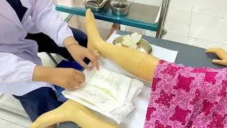 praktikum perawatan luka gangren