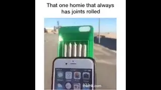 The Phone Case That Stashes your Joints!