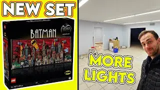LEGO GOTHAM CITY SKYLINE Officially Revealed & More Studio Lights!
