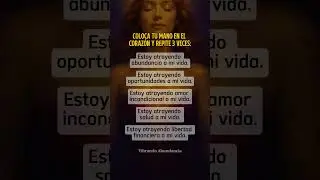 Activa tu poder interior para atraer salud, amor, abundancia y libertad financiera | #manifestacion