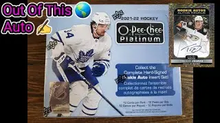 2021-22 Upper Deck O-Pee-Chee Platinum Hockey Hobby Box Break!!