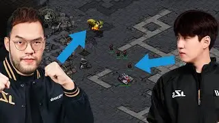 Bisu's TERRAN vs Larva's PROTOSS ?!?!?!?!