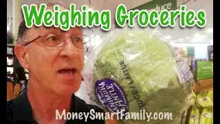 Weighing Grocery Food/ Grocery Deals - Lettuce & Rotisserie Chicken