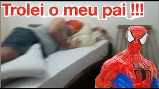 TROLAGEM !!! Minha filha me TROLOU !!! Papai RG foi acordado pela filha que estava filmando  !!!