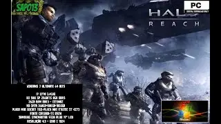 Halo Reach Pc ... I7|3770|3.4Ghz|RX580Sp|8Gb|26Gb|DDR3