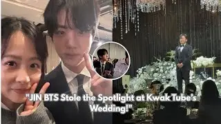 JIN BTS Becomes Ryu Hyun Kyung Inspiration! The Moment at Kwak Tube Wedding Becomes the Spotlight!