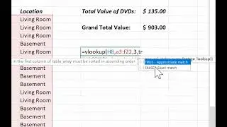 Advanced Excel   VLOOKUP Basics 03